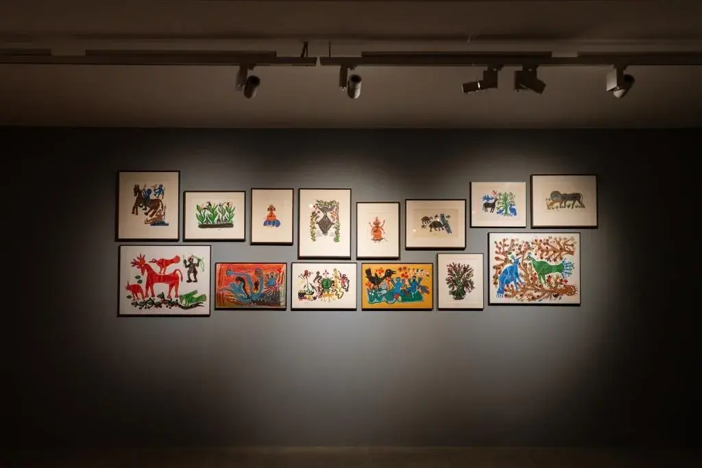 Lado Bai: Paper Whispers exhibition at Ojas Art, photo 2