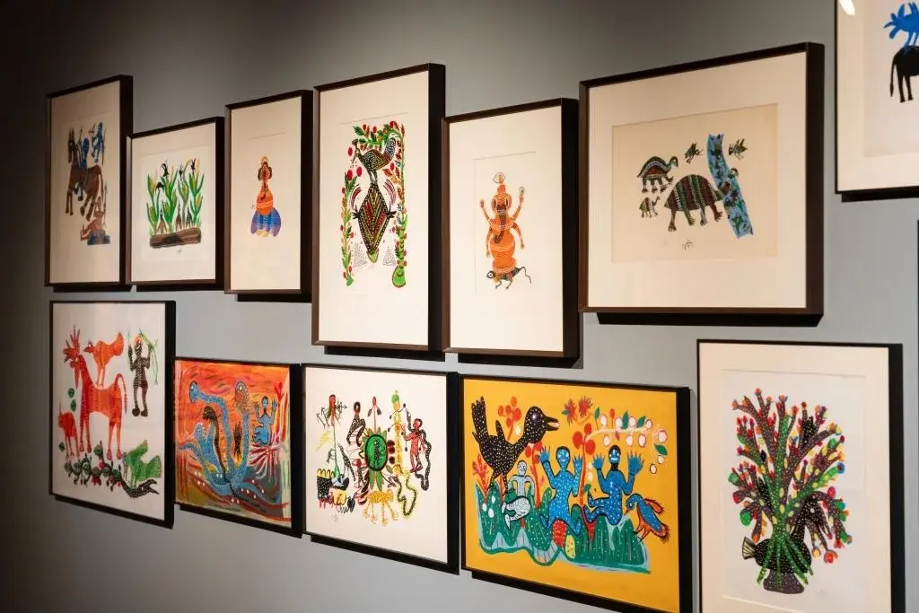 Lado Bai: Paper Whispers exhibition at Ojas Art, photo 3