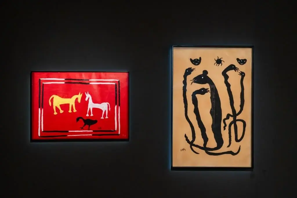 Lado Bai: Paper Whispers exhibition at Ojas Art, photo 4