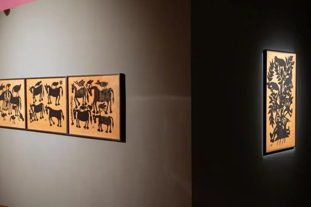 Lado Bai: Paper Whispers exhibition at Ojas Art, photo 7